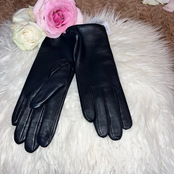 Lands' End Accessories Womens Ez Touch Screen Cashmere Lined